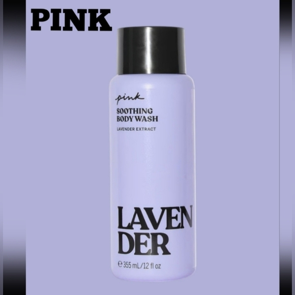 PINK Lavender Soothing Body Wash Full Size 12oz NEW W/Lavender Extract - Picture 1 of 8